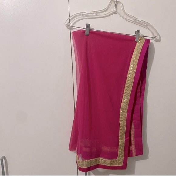 Pink and orange Lehenga - Picture 11 of 11